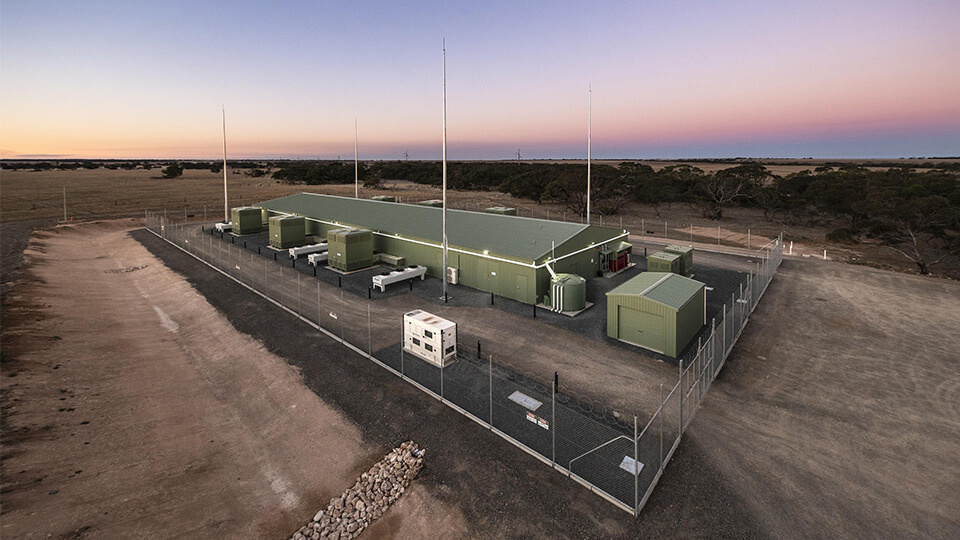 Dalrymple battery energy storage system facility. Credit ESCRI-SA