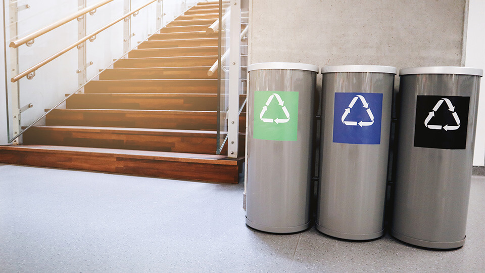 How to promote recycling in the workplace